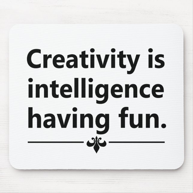 Mousepad Citação da vida motivacional (Frente)