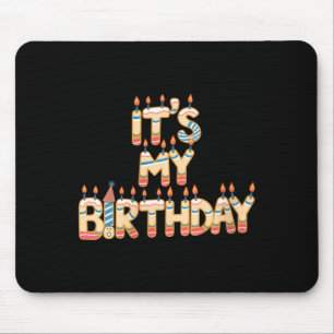 Mousepad Citação de Aniversário Feminino Meme de Aniversári