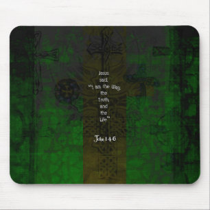 Mousepad Citação de caminho inspiracional Versa de Bíbli