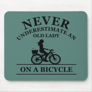 Mousepad citação de ciclismo engraçada