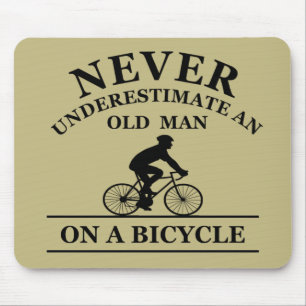 Mousepad citação de ciclismo engraçada