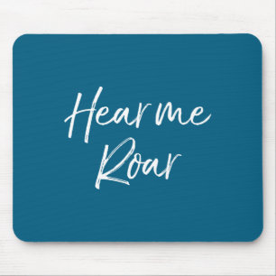 Mousepad Citação de Empoderamento Feminino Fofo Para Mulher
