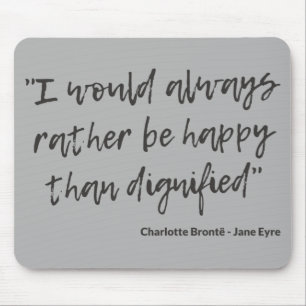 Mousepad Citação de Jane Eyre I