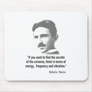 Mousepad Citação De Nikola Tesla