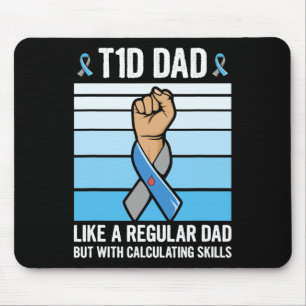 Mousepad Citação De Suporte Para Diabetes De Menores Para U
