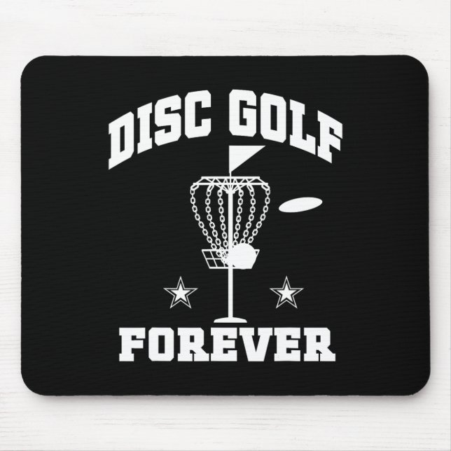 Mousepad Citação Disc Golfing Forever (Frente)