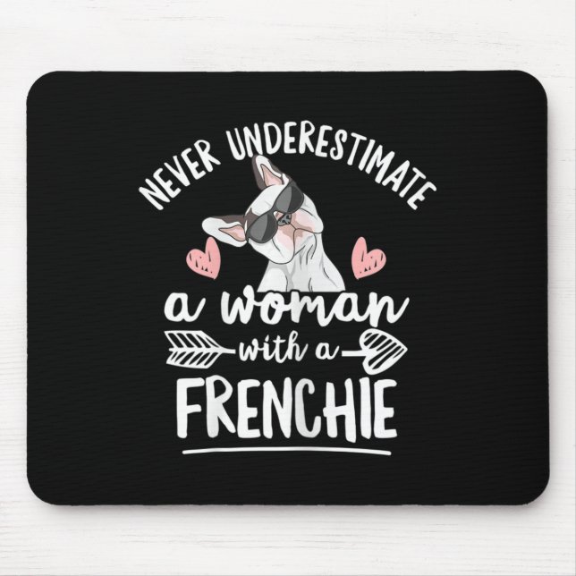 Mousepad Citação Do Bulldog Para Sua Esposa Francesa (Frente)