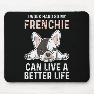 Mousepad Citação Do Bulldog Para Um Proprietário Francês Do