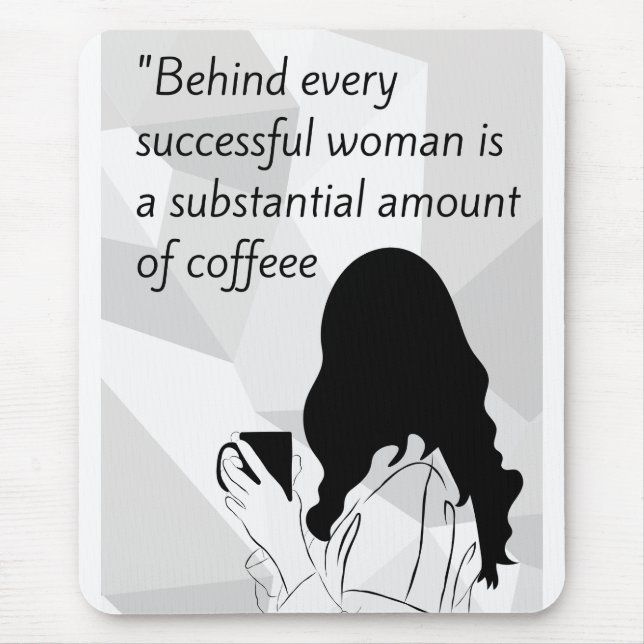 Mousepad citação do café (Frente)