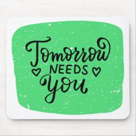 Mousepad Citação em Verde