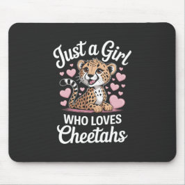 Mousepad Citação engraçada de guepardo