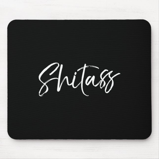Mousepad Citação Engraçada para Mulheres Presente de Brinca (Frente)
