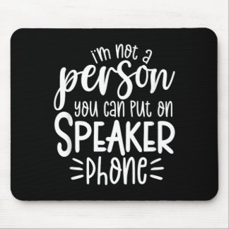 Mousepad Citação engraçada sarcástica fala a verdade ofensi