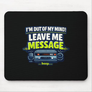 Mousepad Citação engraçada sarcástica humorística feminina
