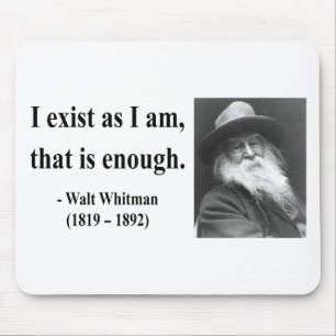 Mousepad Citações 3b de Whitman