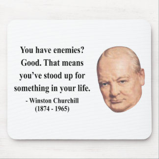 Mousepad Citações 3b de Winston Churchill
