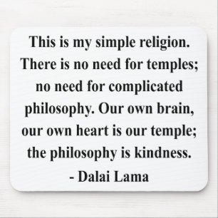 Mousepad citações 6a de Dalai Lama