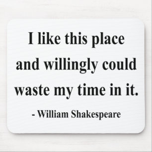 Mousepad Citações 6a de Shakespeare