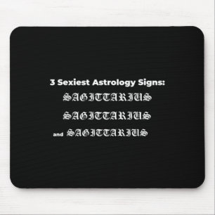 Mousepad Citações de Aniversário de Sagitário _ Astronomia