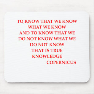 Mousepad Citações de COPERNICUS