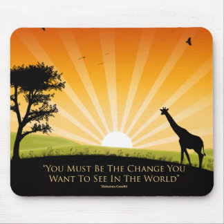 Mousepad Citações de Gandhi - personalizadas
