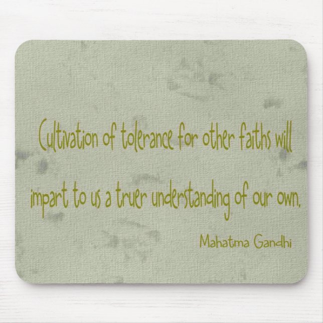 Mousepad Citações de Mahatma Gandhi (Frente)