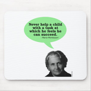 Mousepad Citações de Maria Montessori