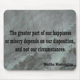 Mousepad Citações de Martha Washington