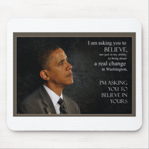 Mousepad Citações de Obama