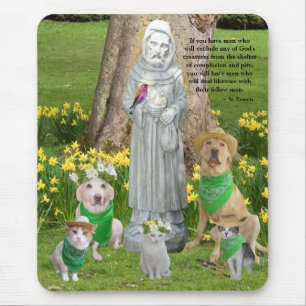 Mousepad Citações de St Francis
