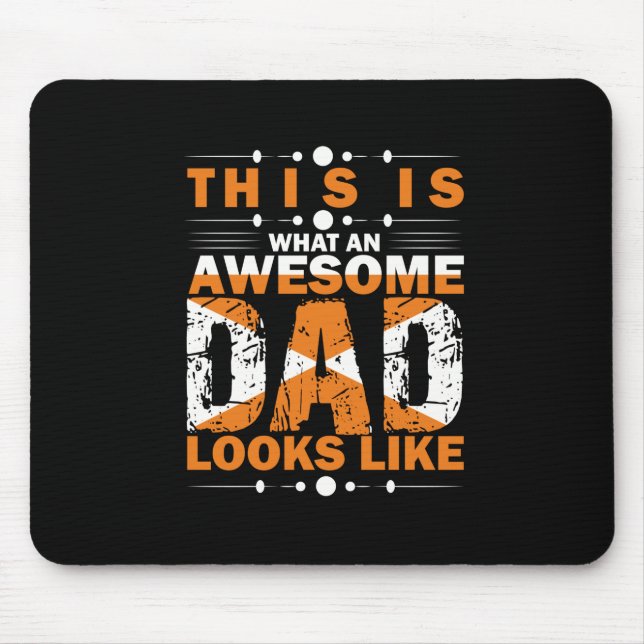Mousepad Citações do Avô | Que Pai Incrível (Frente)