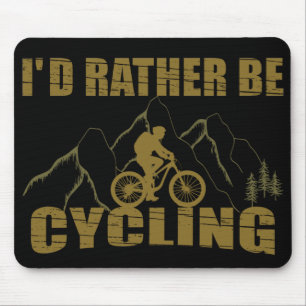 Mousepad citações engraçadas de ciclismo
