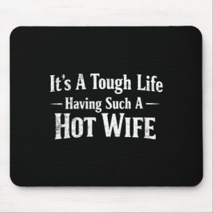 Mousepad Citações Engraçadas de Mulheres É Uma Vida Difícil
