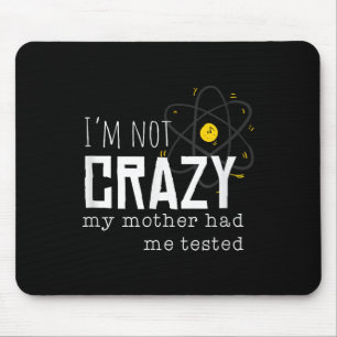 Mousepad Citações Engraçadas de Química Legal Não Estou Lou