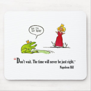 Mousepad Citações inspiradores do exame pelo monte de