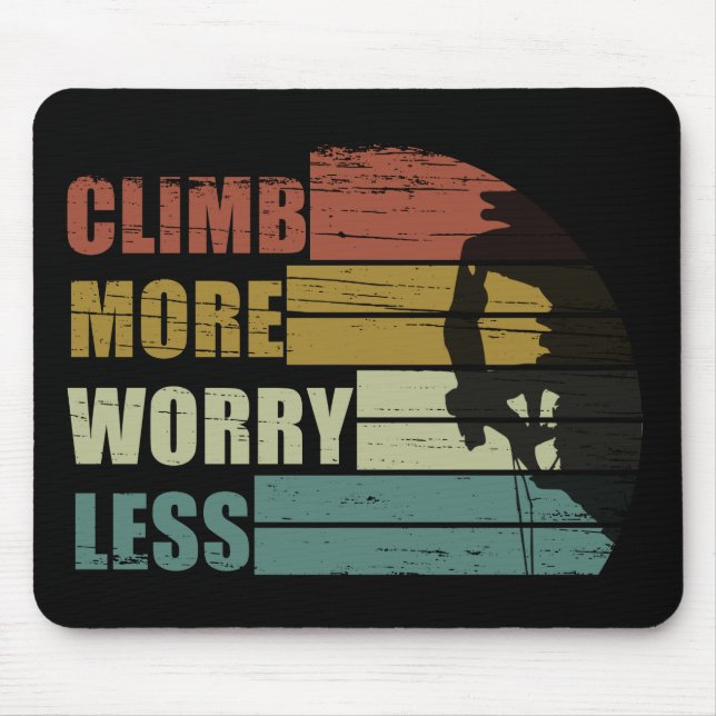 Mousepad citações motivacionais para os alpinistas (Frente)