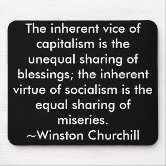 Mousepad Citações Winston Churchill do