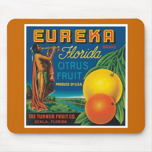 Mousepad Citrinos de Eureka Florida (Frente)