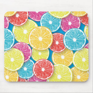 Mousepad Citrus fruta slices pop