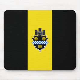 Mousepad City Flag de Pittsburgh (Pensilvânia)