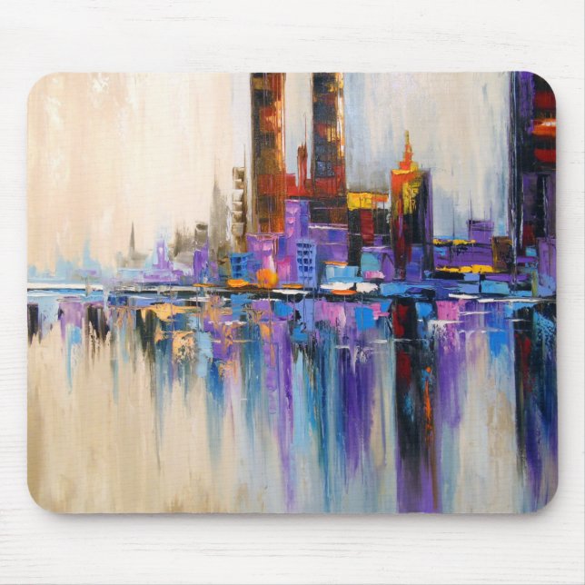 Mousepad City Tetris (Frente)