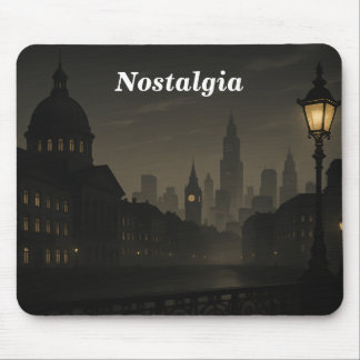 Mousepad Cityscape Vintage