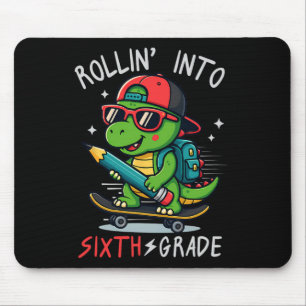 Mousepad Ck De Volta à Escola Entrando na 6ª Série T-rex Sk