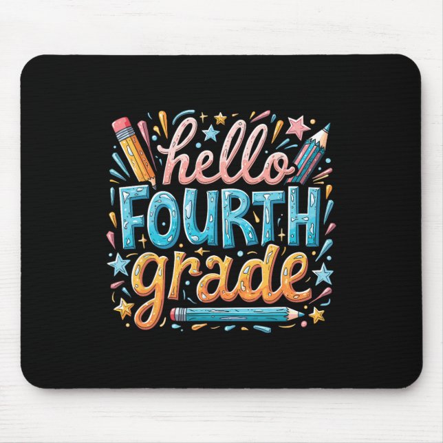 Mousepad Ck De Volta às Aulas Conjunto 4º Ano  (Frente)