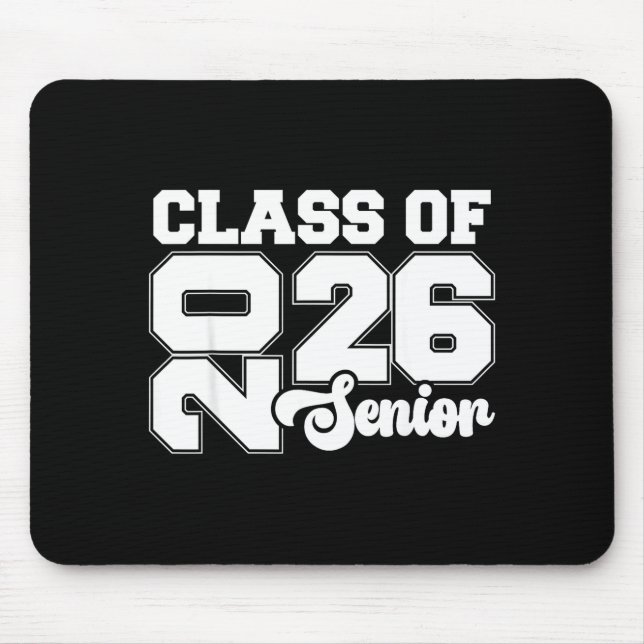 Mousepad Cl Of 2026 Senior Graduation Day School Events, Se (Frente)