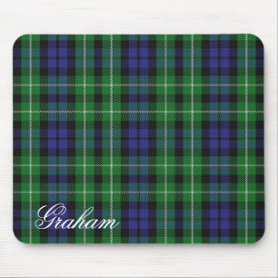 Mousepad Clã Graham Tartan, majestoso escocês