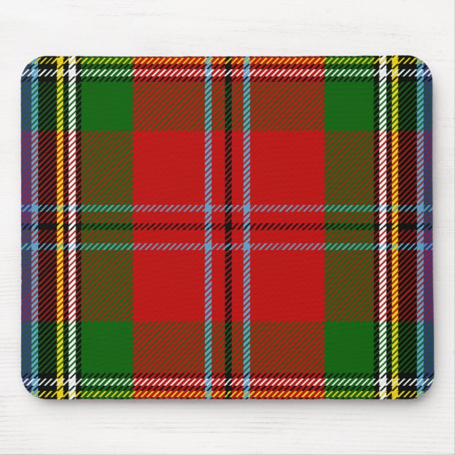 Mousepad Clã MacLean do Tartan de Duart (Frente)