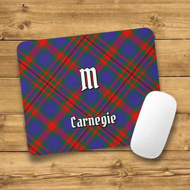Mousepad Clan Carnegie Tartan (Criador carregado)