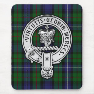 Mousepad Clan Donnachaidh (Robertson) Crest/Hunting Tartan