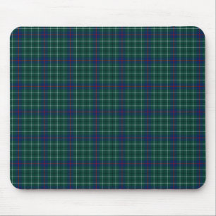 Mousepad Clan Duncan Green e Blue Scottish Tartan